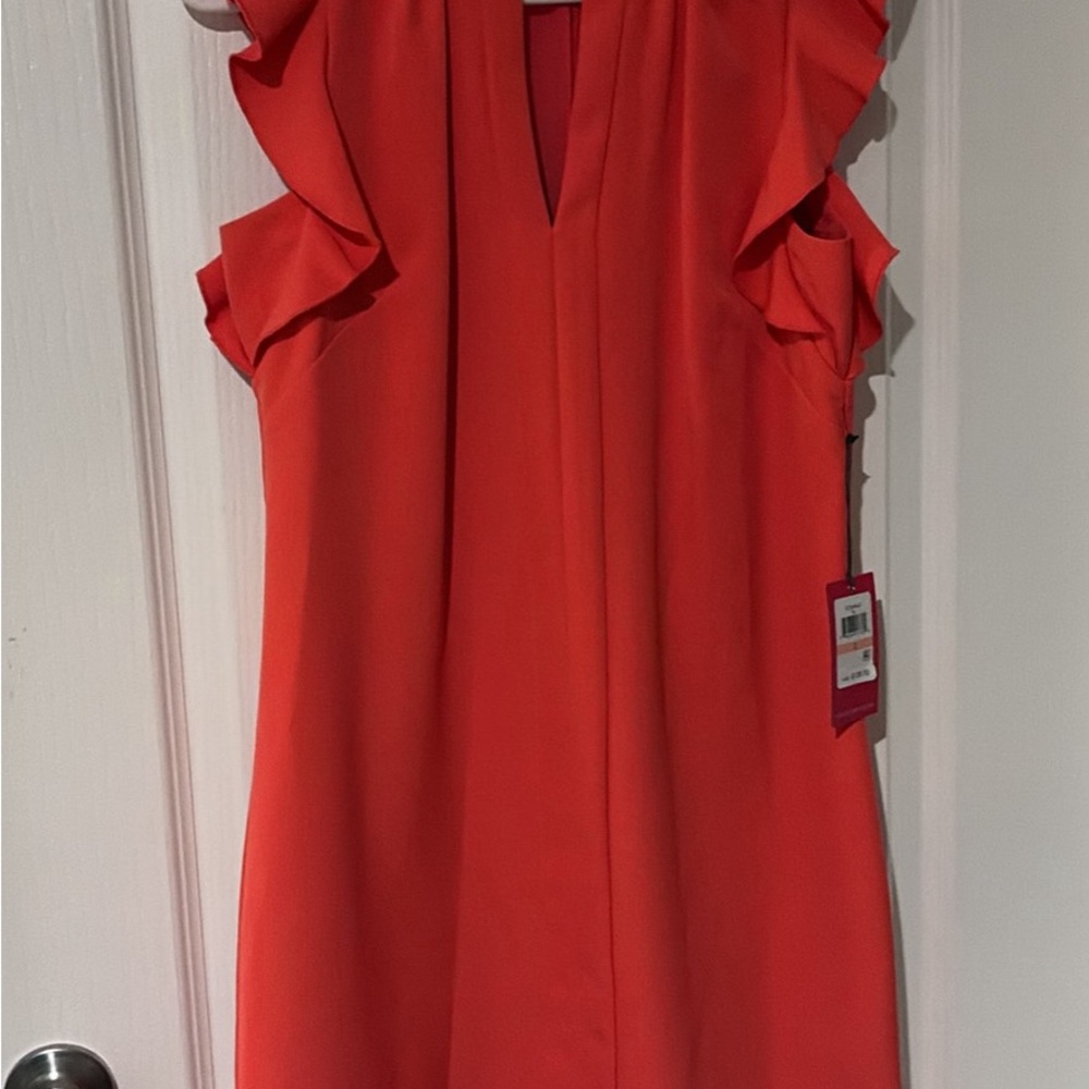 Vince Camuto Vibrant Orange Dress